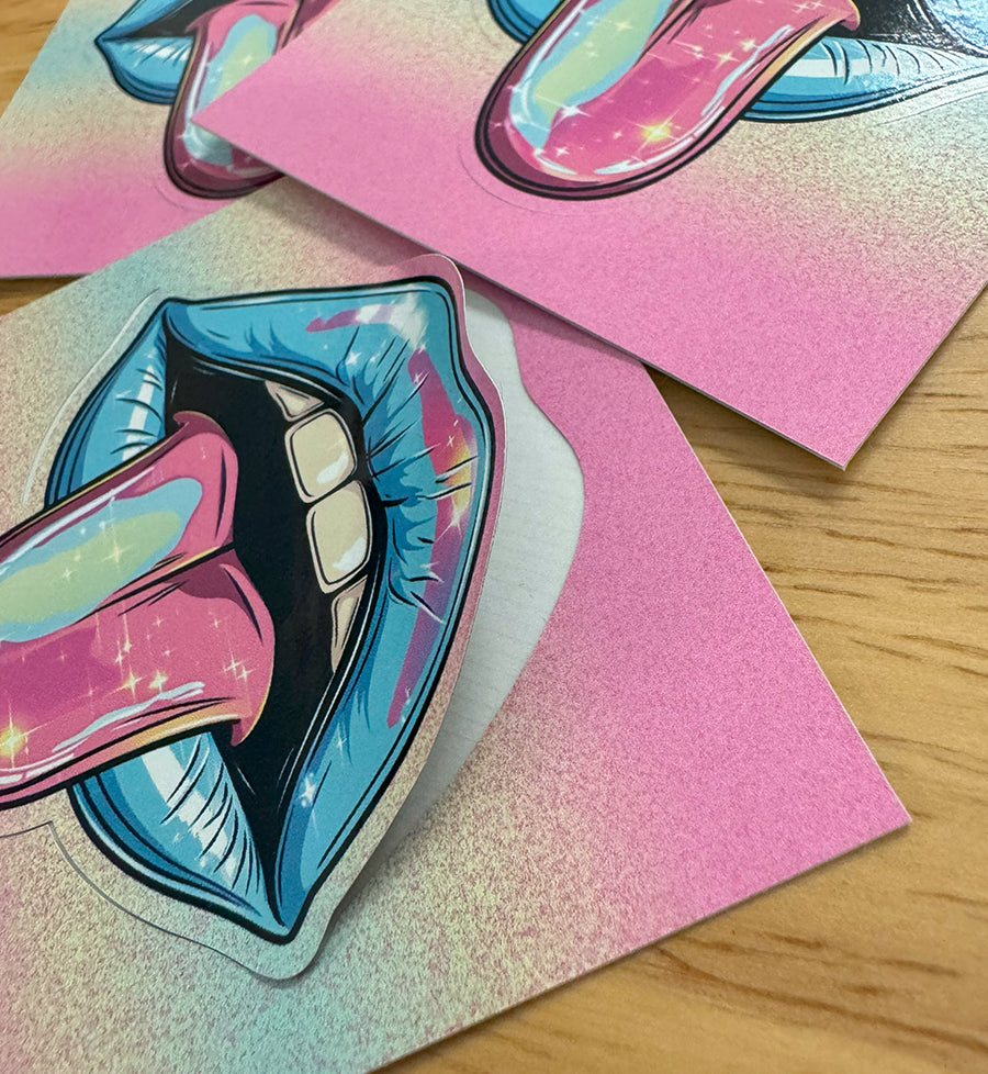 Kiss cut stickers