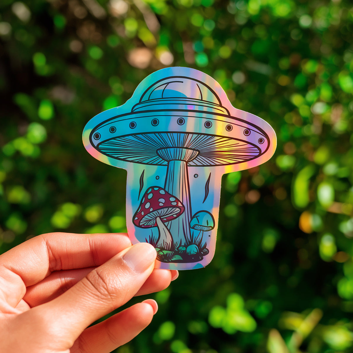 Holographic stickers