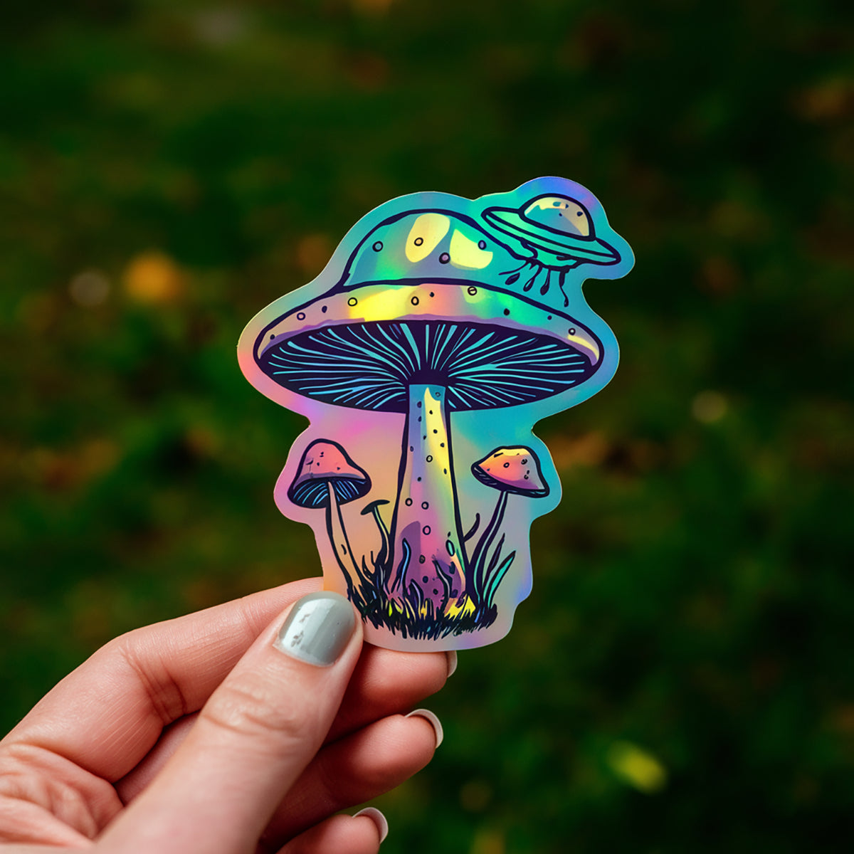 Holographic stickers