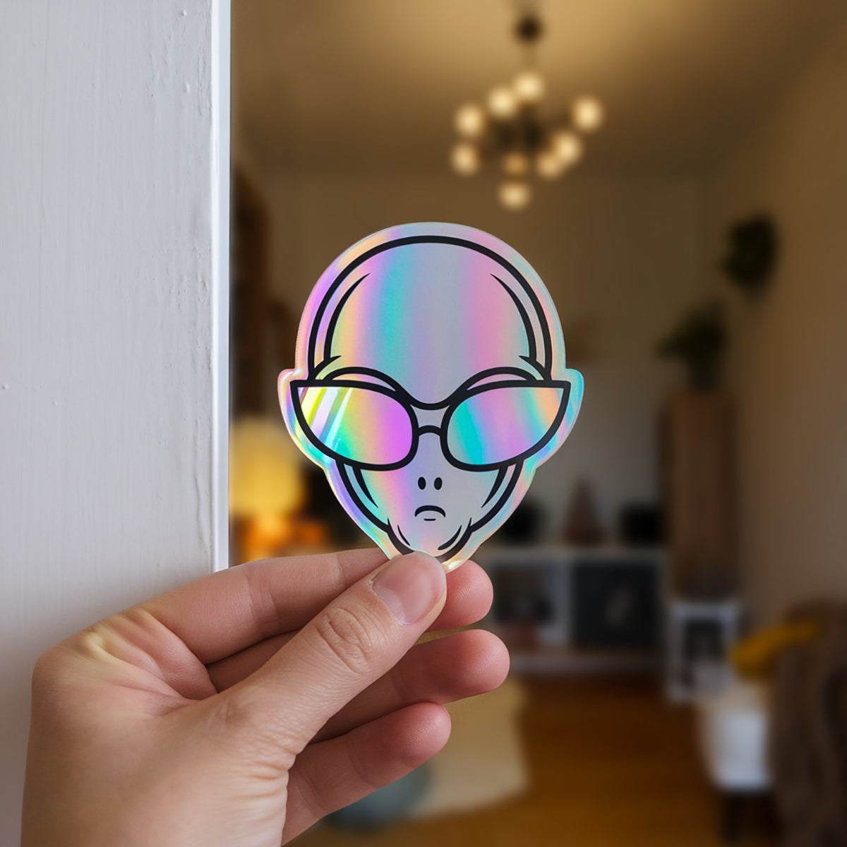 Holographic stickers